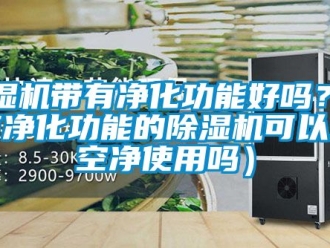 企業新聞除濕機帶有凈化功能好嗎？（有凈化功能的除濕機可以當空凈使用嗎）