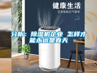 常見問題分析：除濕機企業 怎樣才能永遠是春天