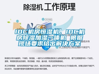 常見問題IDC機房恒濕機，IDC機房除濕加濕一體機 根據現場要求給出解決方案