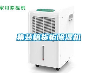 行業新聞集裝箱貨柜除濕機