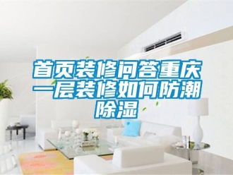常見問(wèn)題首頁(yè)裝修問(wèn)答重慶一層裝修如何防潮除濕