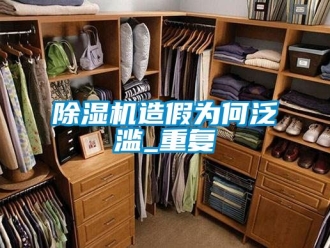 行業新聞除濕機造假為何泛濫_重復