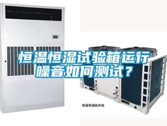 知識百科恒溫恒濕試驗箱運行噪音如何測試？