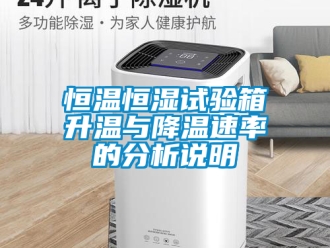 知識百科恒溫恒濕試驗箱升溫與降溫速率的分析說明