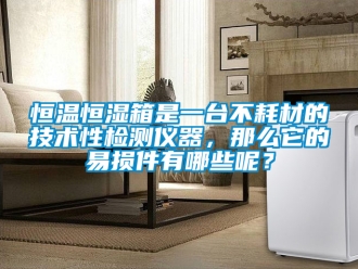 知識百科恒溫恒濕箱是一臺不耗材的技術性檢測儀器，那么它的易損件有哪些呢？