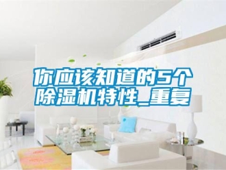 行業(yè)新聞你應(yīng)該知道的5個(gè)除濕機(jī)特性_重復(fù)