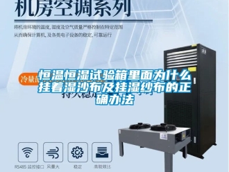 知識百科恒溫恒濕試驗箱里面為什么掛著濕沙布及掛濕紗布的正確辦法