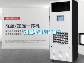 知識百科恒溫恒濕試驗箱＊