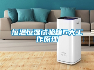 知識百科恒溫恒濕試驗箱6大工作原理