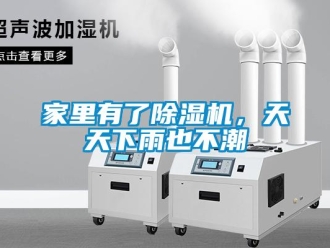 行業新聞家里有了除濕機，天天下雨也不潮