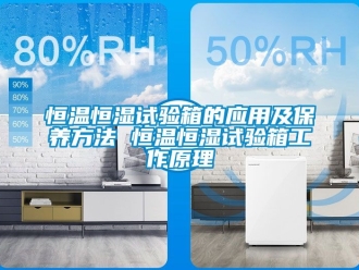知識百科恒溫恒濕試驗箱的應(yīng)用及保養(yǎng)方法 恒溫恒濕試驗箱工作原理