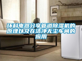 行業(yè)新聞環(huán)科電器分享管道除濕機(jī)的原理以及在潔凈無(wú)塵車間的應(yīng)用