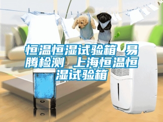 知識百科恒溫恒濕試驗箱 易騰檢測 上海恒溫恒濕試驗箱