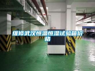 知識百科維修武漢恒溫恒濕試驗箱價格