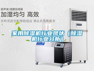 常見問題家用除濕機行業現狀（除濕機行業分析）