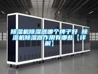 企業新聞除濕機除濕器哪個牌子好 除濕機除濕器作用有哪些【詳解】