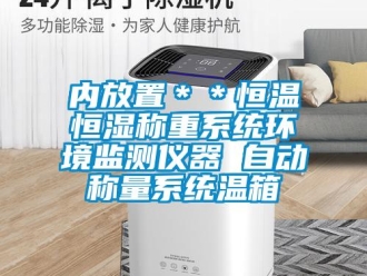 知識百科內放置＊＊恒溫恒濕稱重系統環境監測儀器 自動稱量系統溫箱