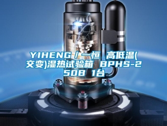 常見問題YIHENG／一恒 高低溫(交變)濕熱試驗箱 BPHS-250B 1臺