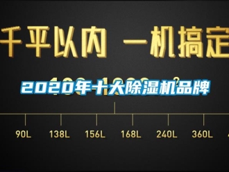 企業新聞2020年十大除濕機品牌