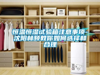 知識百科恒溫恒濕試驗箱注意事項-沈陽林頻教你如何選擇和合理