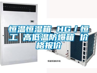知識百科恒溫恒濕箱 HG／恒工 高低溫防爆箱 價(jià)格報(bào)價(jià)