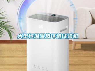 知識百科大型恒溫濕熱環境試驗機