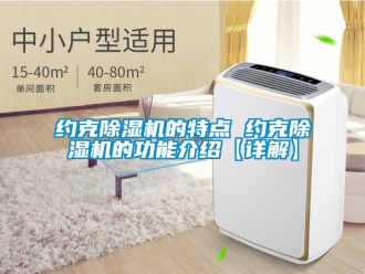 行業新聞約克除濕機的特點 約克除濕機的功能介紹【詳解】