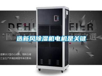 知識(shí)百科選新風(fēng)除濕機(jī)電機(jī)是關(guān)鍵