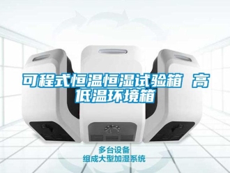 知識百科可程式恒溫恒濕試驗箱 高低溫環境箱