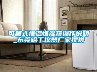 知識百科可程式恒溫恒濕箱操作說明_東莞哈丁儀器廠家提供