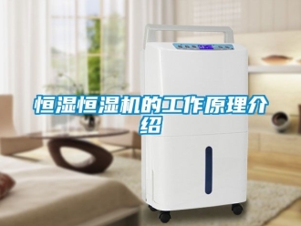 知識百科恒濕恒濕機的工作原理介紹