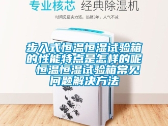 知識百科步入式恒溫恒濕試驗箱的性能特點是怎樣的呢 恒溫恒濕試驗箱常見問題解決方法