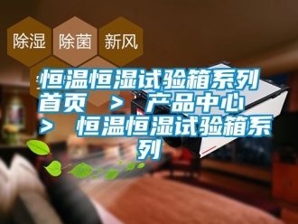 知識百科恒溫恒濕試驗箱系列首頁 ＞ 產品中心 ＞ 恒溫恒濕試驗箱系列