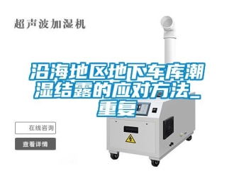 企業(yè)新聞沿海地區(qū)地下車庫潮濕結(jié)露的應(yīng)對方法_重復(fù)
