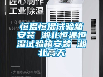 知識百科恒溫恒濕試驗箱安裝 湖北恒溫恒濕試驗箱安裝 湖北高天
