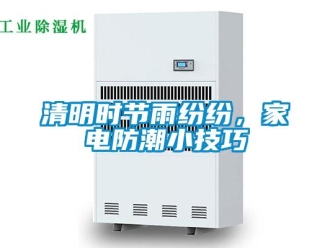 行業新聞清明時節雨紛紛，家電防潮小技巧