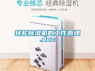 常見問題轉輪除濕機的工作原理.doc