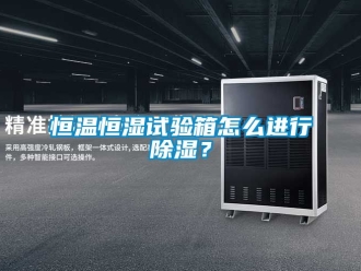 知識百科恒溫恒濕試驗箱怎么進行除濕？