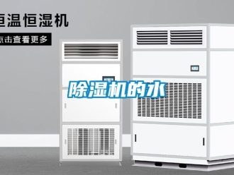 常見問題除濕機的水