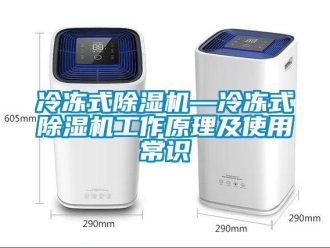 行業(yè)新聞冷凍式除濕機—冷凍式除濕機工作原理及使用常識