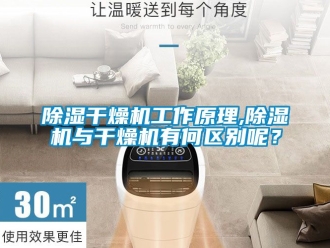 企業新聞除濕干燥機工作原理,除濕機與干燥機有何區別呢？