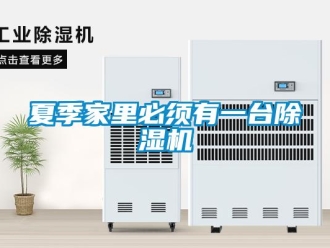 知識百科夏季家里必須有一臺除濕機