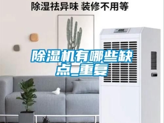 行業(yè)新聞除濕機有哪些缺點_重復