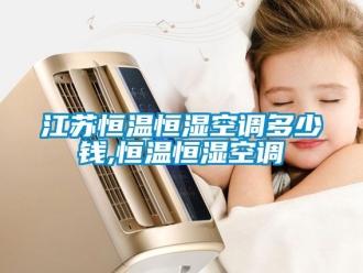 知識百科江蘇恒溫恒濕空調(diào)多少錢,恒溫恒濕空調(diào)