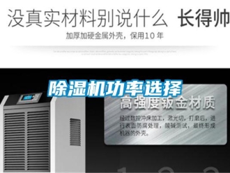 常見問題除濕機功率選擇