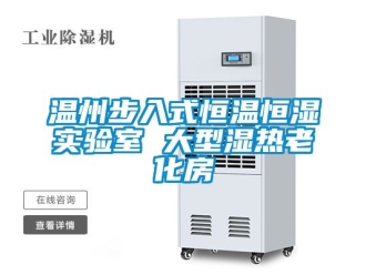 知識百科溫州步入式恒溫恒濕實驗室 大型濕熱老化房