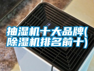 企業新聞抽濕機十大品牌(除濕機排名前十)