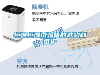 知識百科恒溫恒濕試驗箱的選購和維護