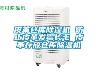 企業新聞皮革倉庫除濕機 防止皮革發霉長毛 皮革存放倉庫除濕機