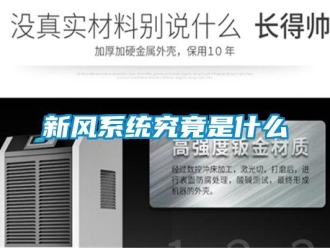 知識百科新風系統(tǒng)究竟是什么